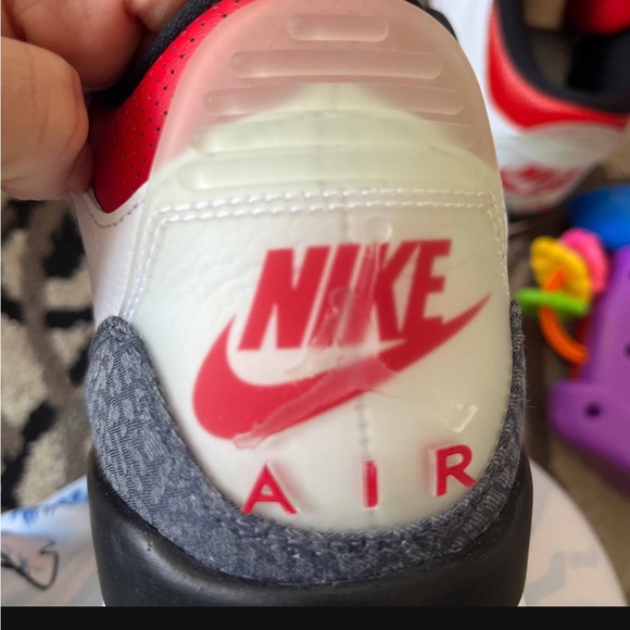 Air Jordan 3 Retro denim SE “Fire red” - Picture 9 of 10